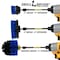 Drill Brush Power Scrubber By Useful Products 5 in W 5 in L Brush, Blue B-S-42O-5X-QC-DB - alternate 7